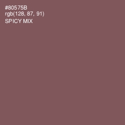 #80575B - Spicy Mix Color Image